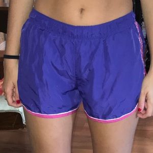 Purple Hind Running Shorts